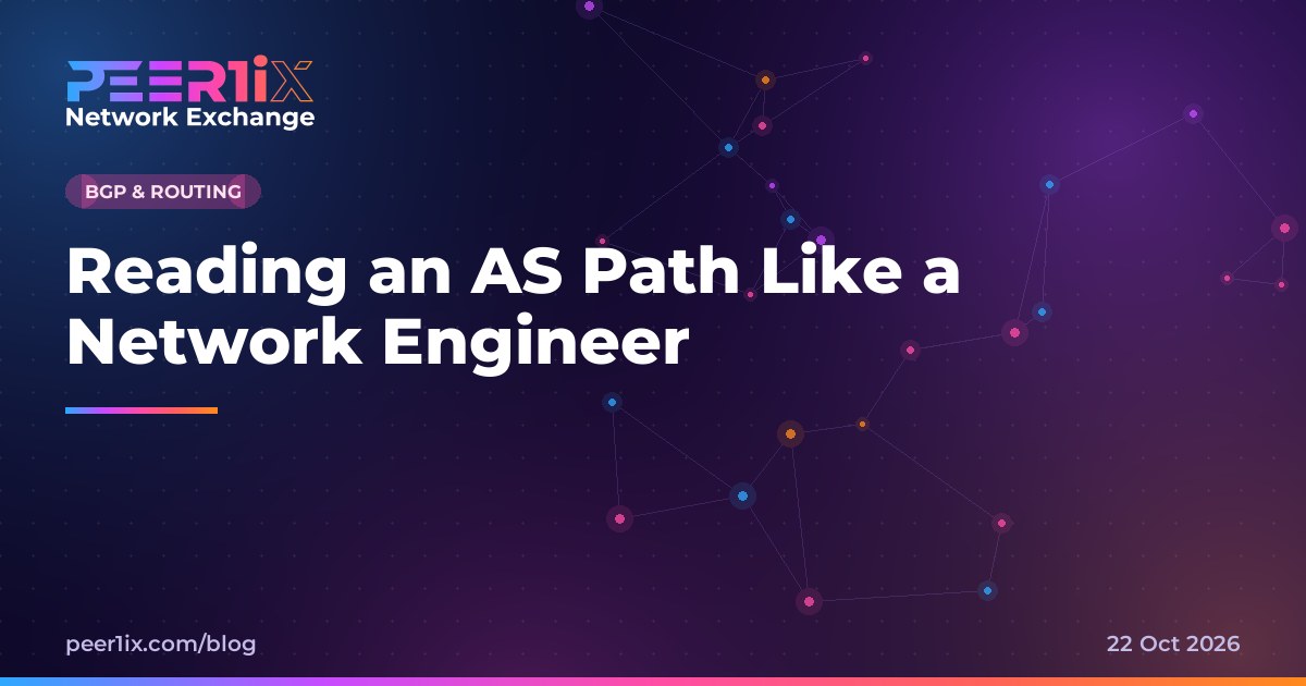 Reading an AS Path Like a Network Engineer